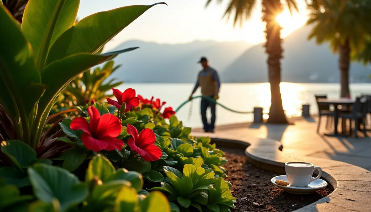 La flore exotique des quais : comment les jardiniers entretiennent un paradis tropical