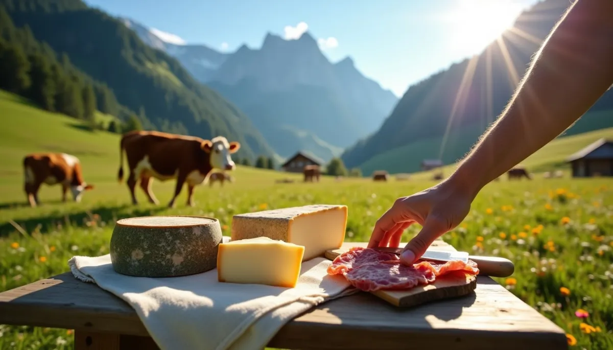Gastronomie d'alpage : l'histoire du fromage d'alpage et des salaisons de montagne