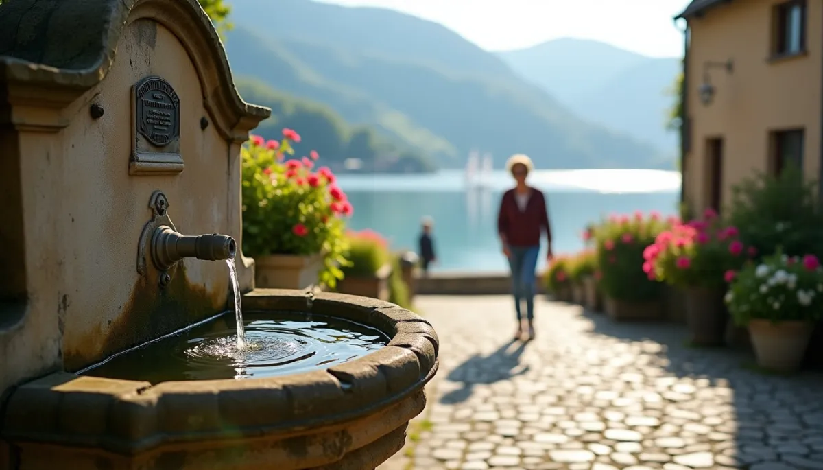 L'eau source de vie : histoire des fontaines et de l'accès à l'eau pure sur la Riviera suisse