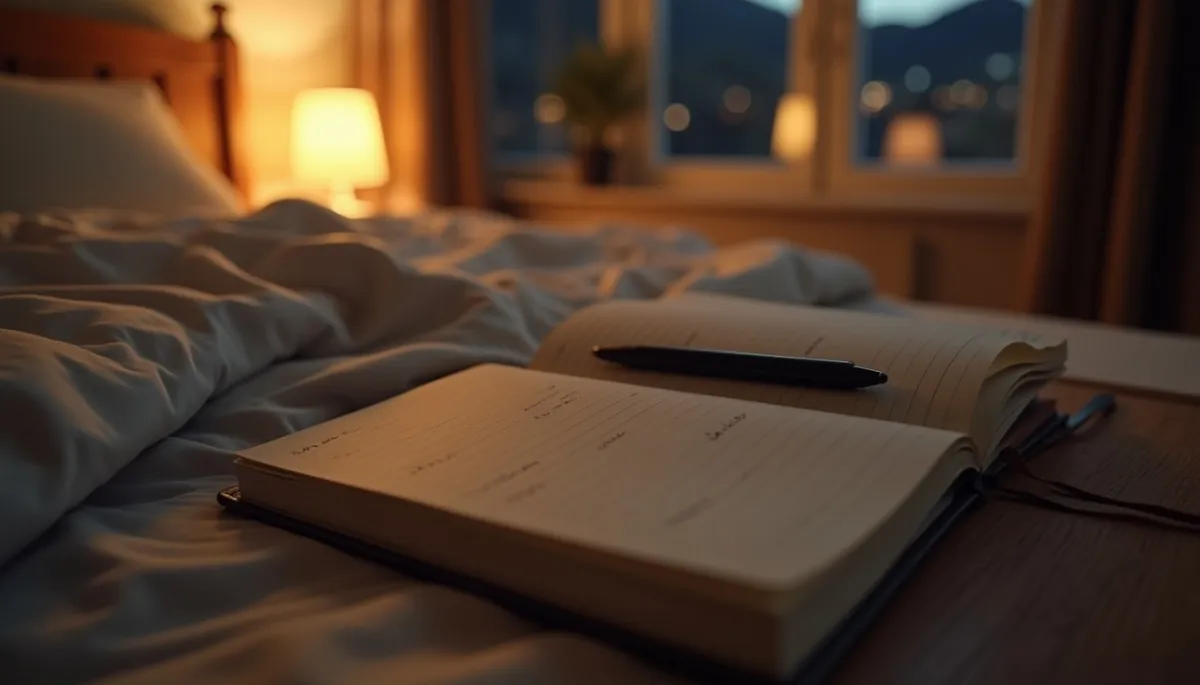 Journaling nocturne : 5 questions à écrire pour apaiser ses pensées avant de dormir