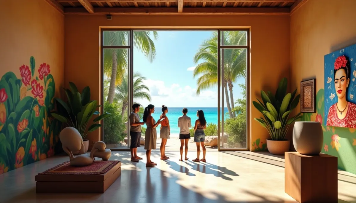 L'influence de l'art mexicain contemporain : de Frida Kahlo aux galeries de Tulum