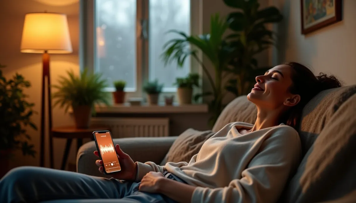 Sons d'ambiance et bruits bruns : la douce thérapie sonore pour calmer le stress