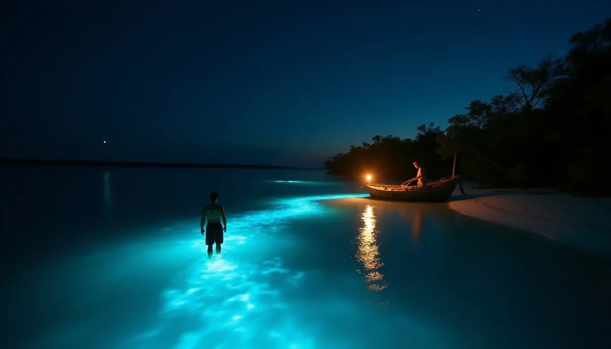 Le phénomène de bioluminescence à Holbox : magie ou science ?