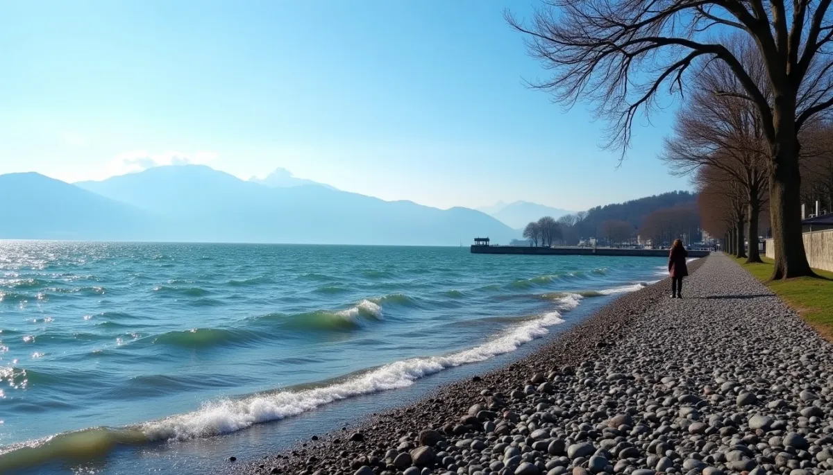 La bise: ce vent qui sculpte le lac