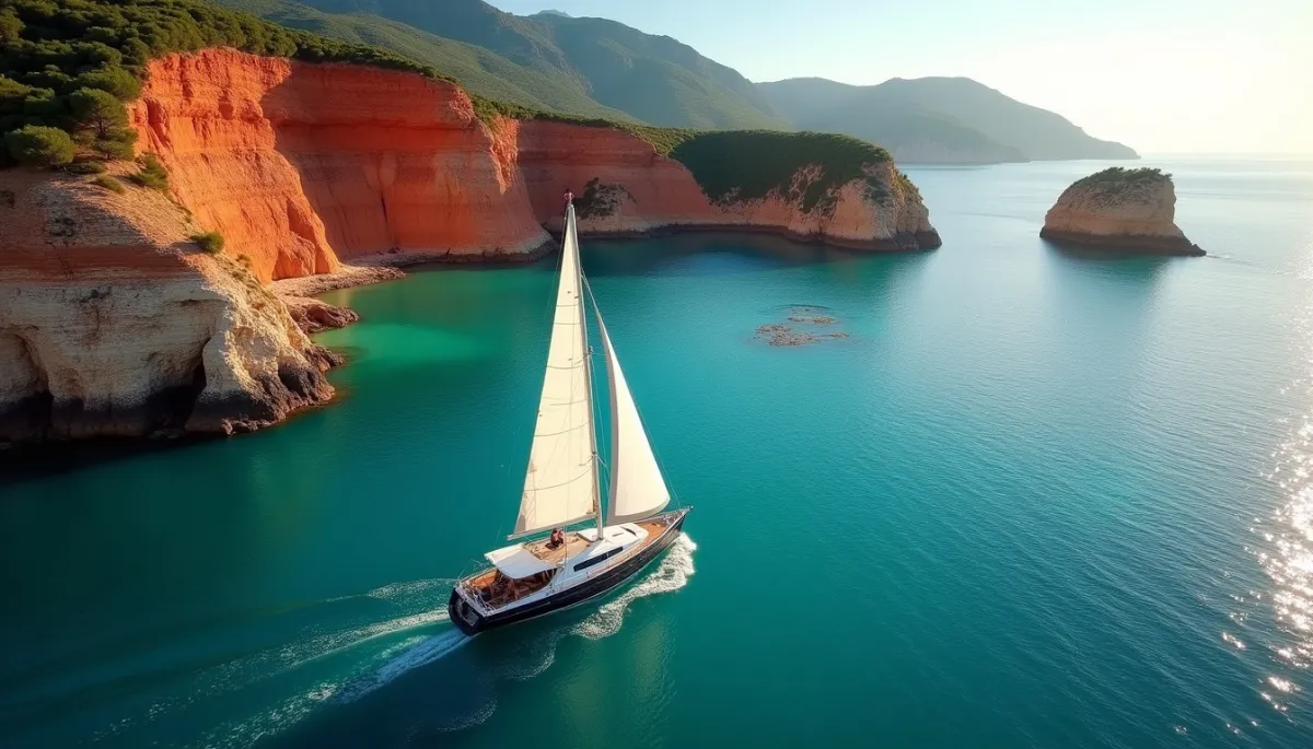 Slow sailing : explorer les criques de l'Esterel à la voile, sans moteur et sans hâte