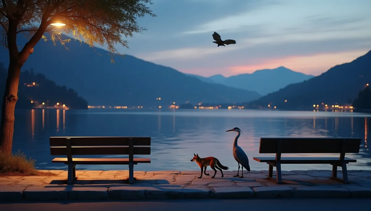 La vie nocturne sauvage : quels animaux s'approprient les quais quand la ville s'endort ?