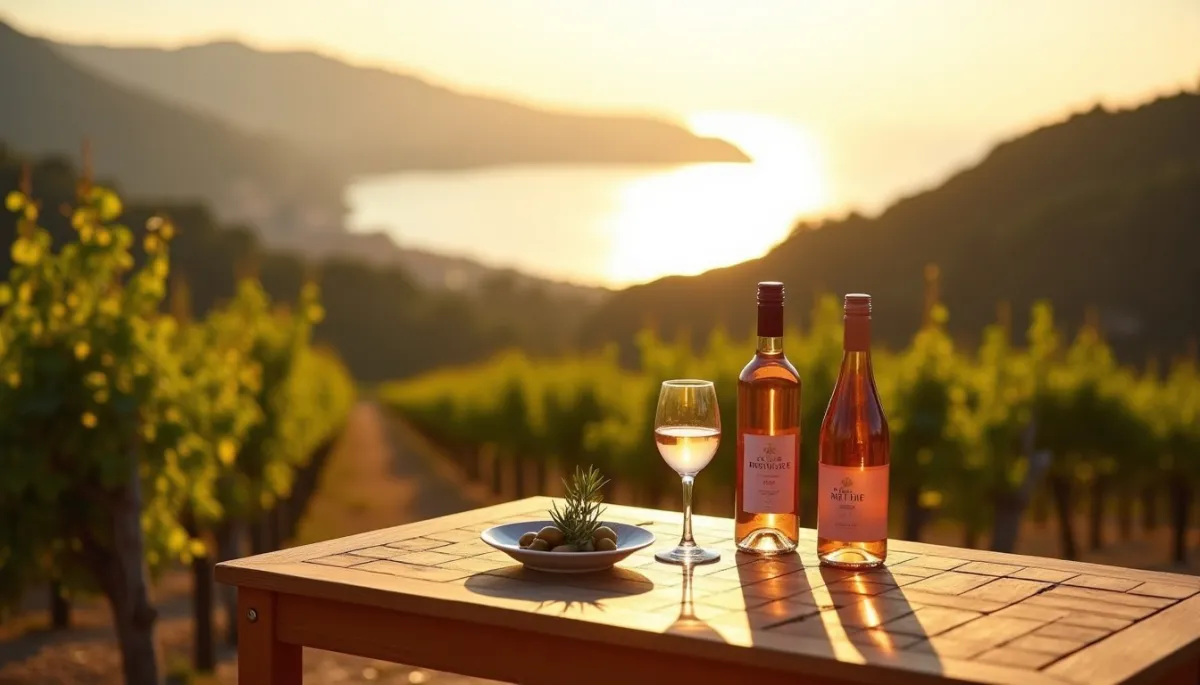 Vignobles face à la mer : dégustation des crus de Bellet et de Provence