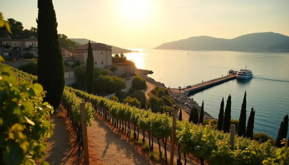Les mystères de l'île Saint-Honorat : silence et vin cultivé par les moines