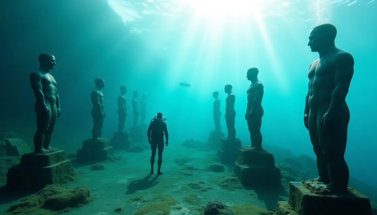 Plongée sous-marine à Cannes : l'écomusée de statues immergées pour sauver le récif