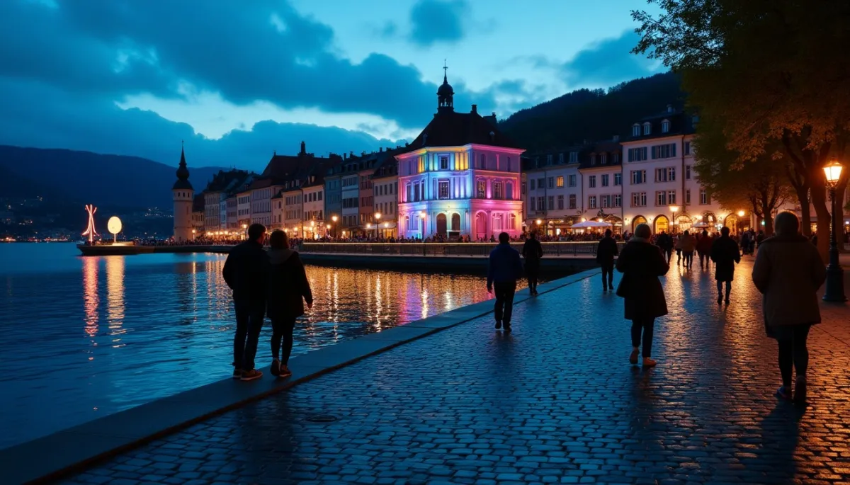 Festivals de lumière et d'art : quand Vevey devient une galerie à ciel ouvert