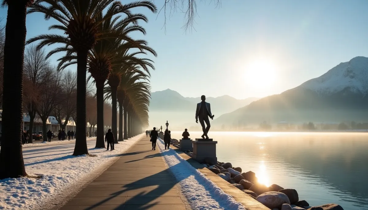 Les hivers doux de Montreux : pourquoi la Riviera possède son propre microclimat