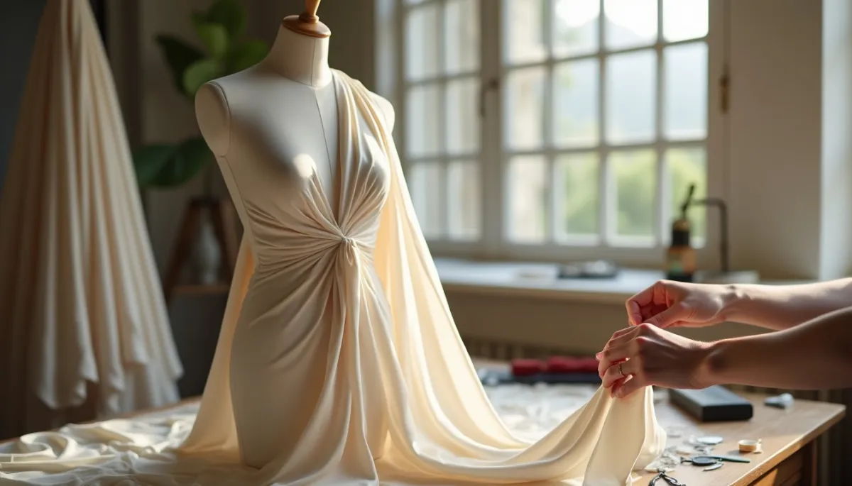 De Madame Grès à Alaïa : la sculpture textile du drapé en haute couture