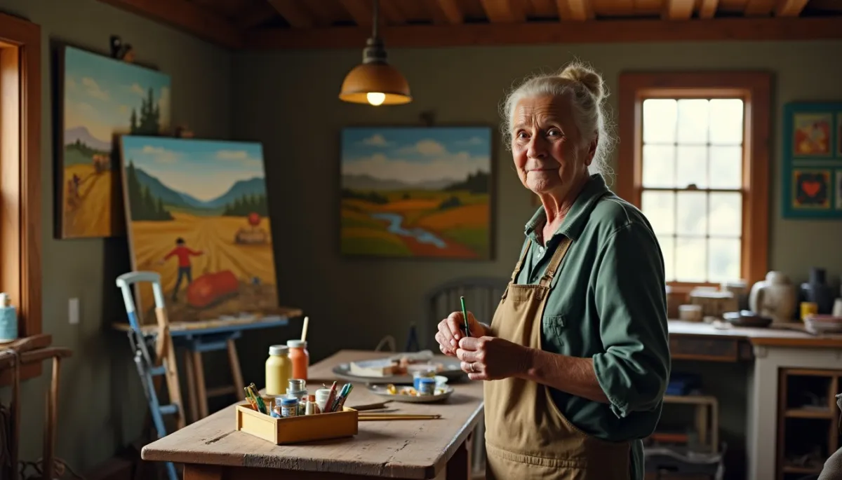 Grand-mère Moses : commencer la peinture à 78 ans et devenir une icône mondiale