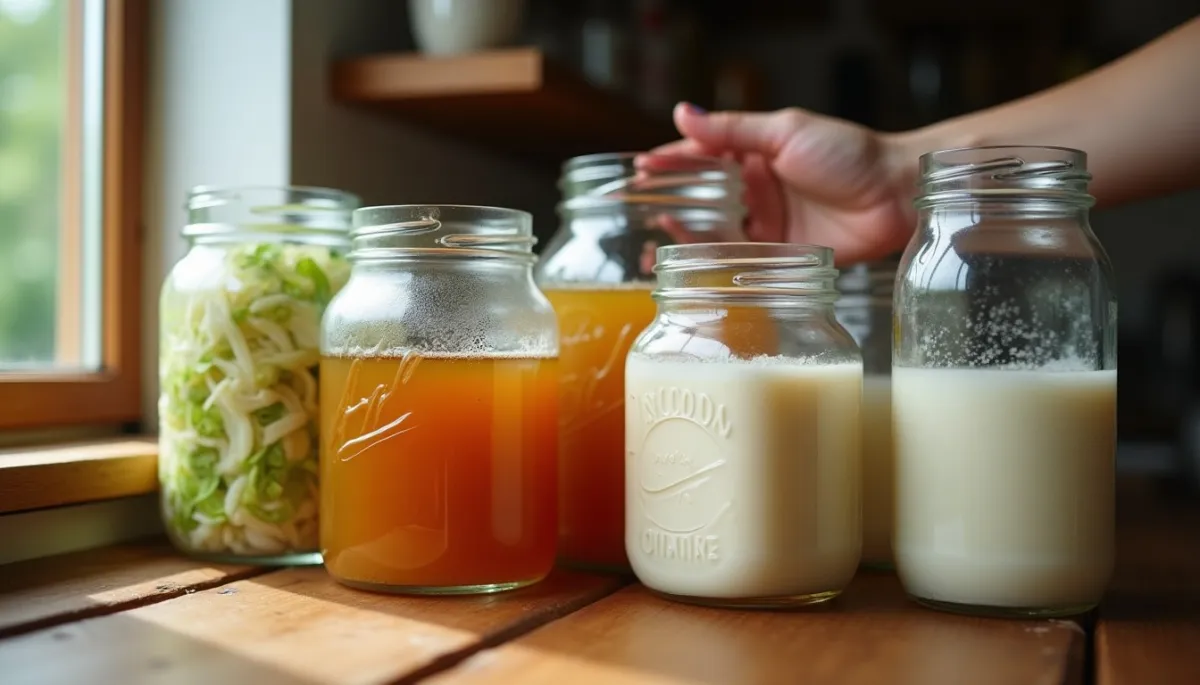 L'art de la fermentation maison : guide pour des probiotiques gourmands et vivants