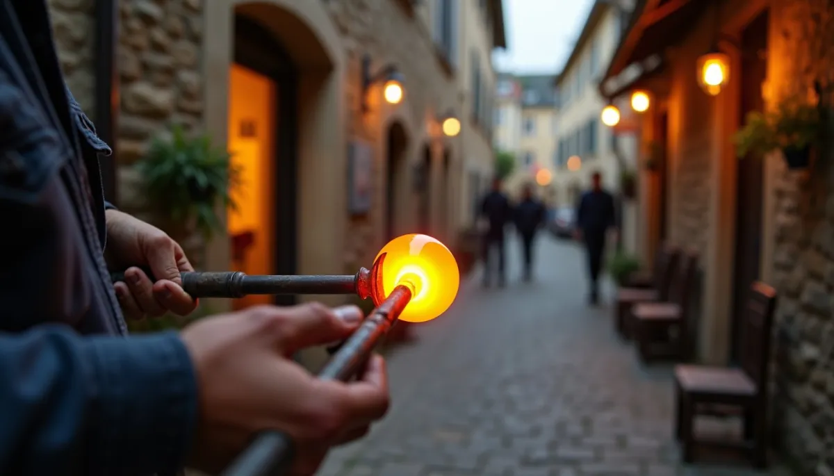 Biot et Biot-les-Verriers : le renouveau du verre soufflé contemporain