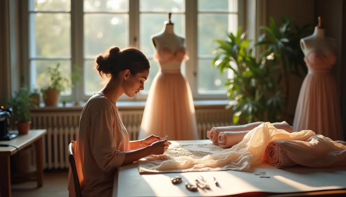 Article : Haute couture : les centaines d'heures derrière une robe de rêve