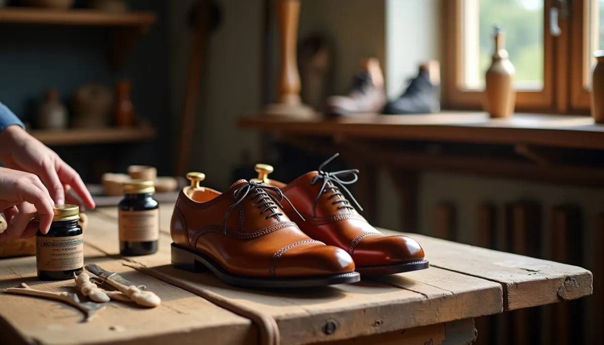 Article : Souliers patinés à la main : l'art de vieillir le cuir comme une œuvre d'art
