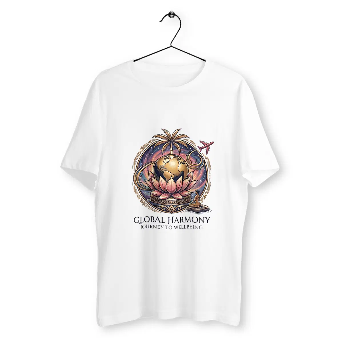 Global Harmony » Voyage vers le bien-être Unisex Tee