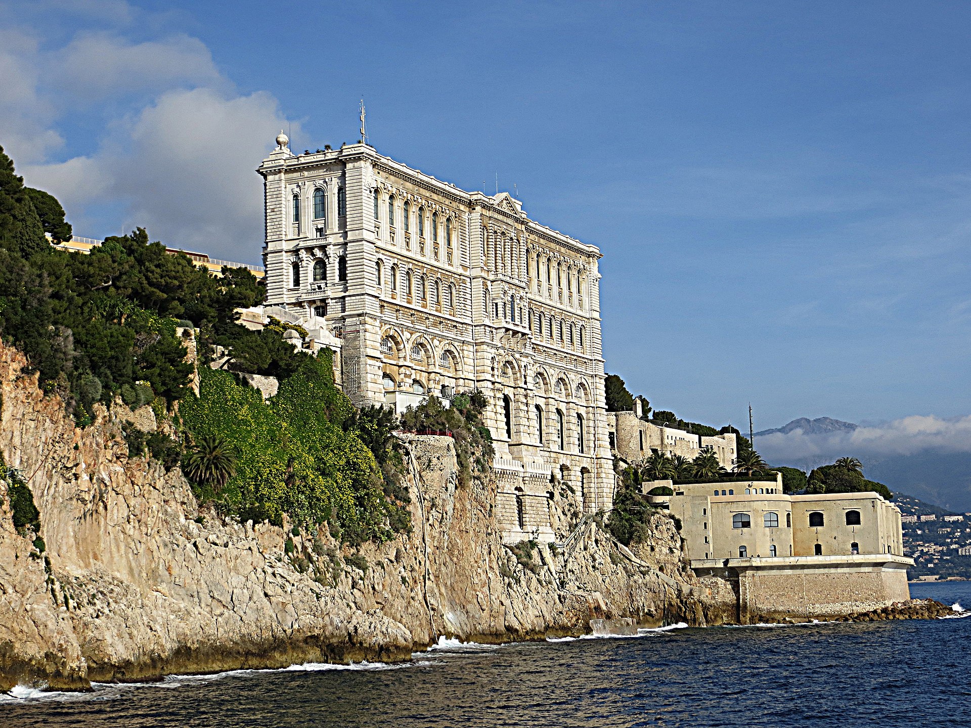 The Oceanographic Museum of Monaco: grandiose architecture and protection of the oceans