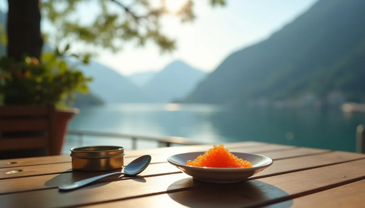 Le caviar suisse : l'or noir élevé dans l'eau pure des Alpes