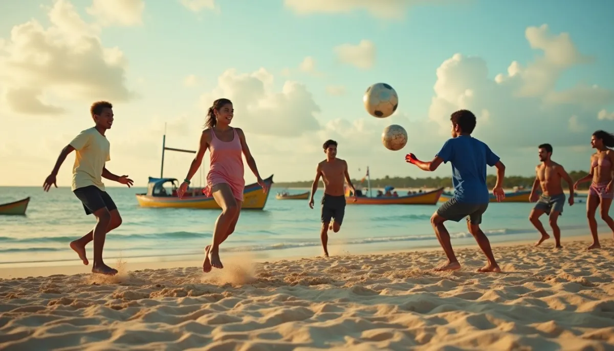 Le langage universel du ballon rond : comment un match sur une plage du Yucatán permet de s'intégrer instantanément