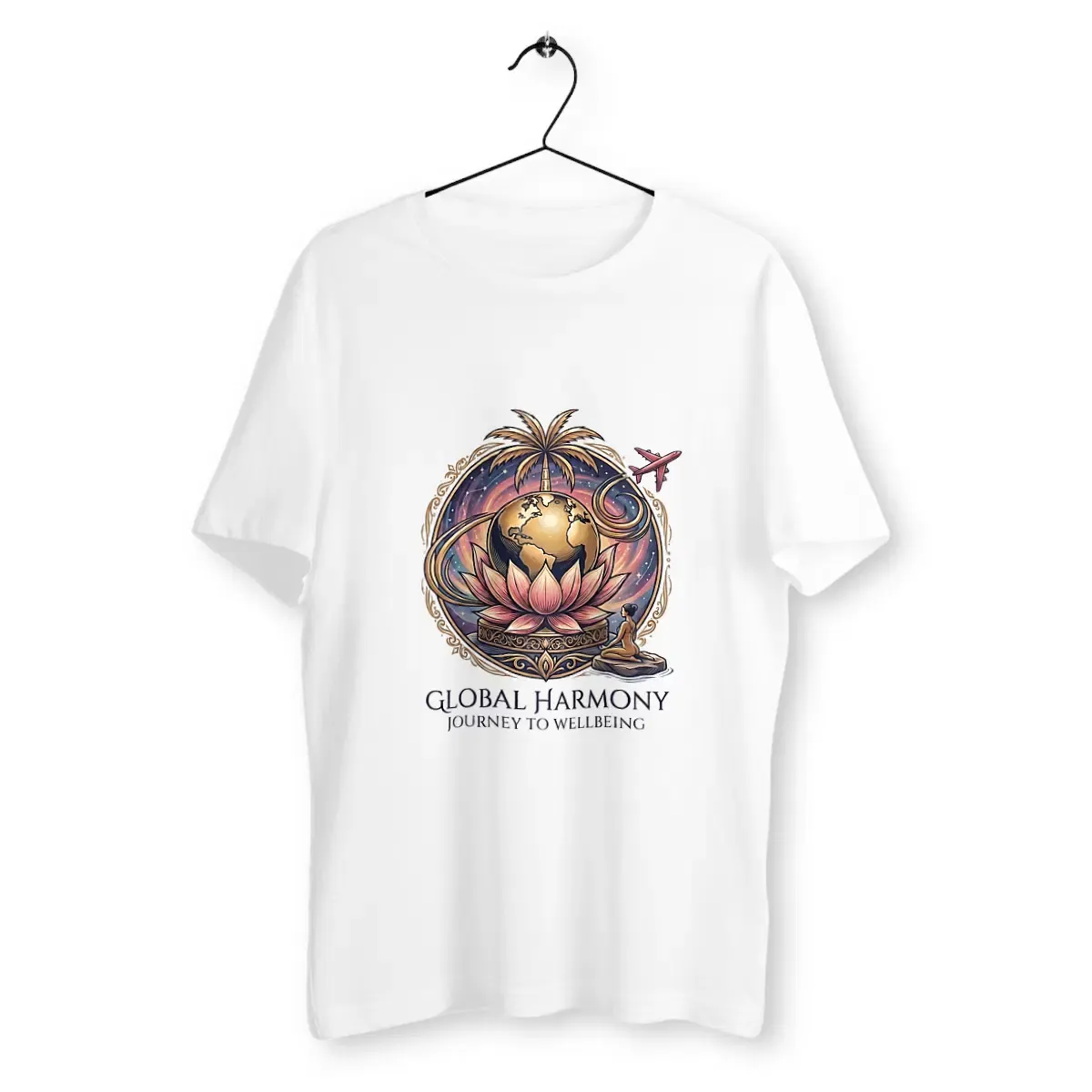 Global Harmony » Voyage vers le bien-être Unisex Tee