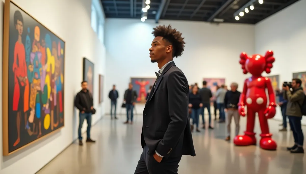 De Basquiat à KAWS : comment les stars du ballon rond deviennent les nouveaux mécènes de l'art contemporain