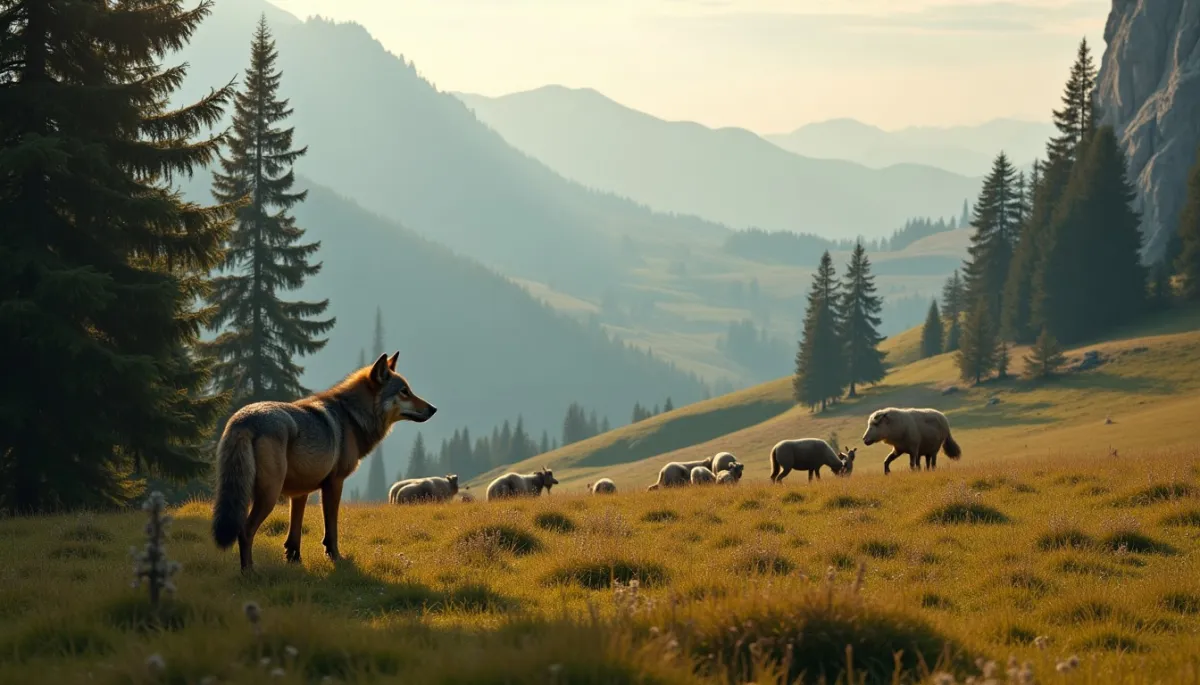 Article : Le retour du loup dans les Alpes vaudoises : cohabitation et défis écologiques
