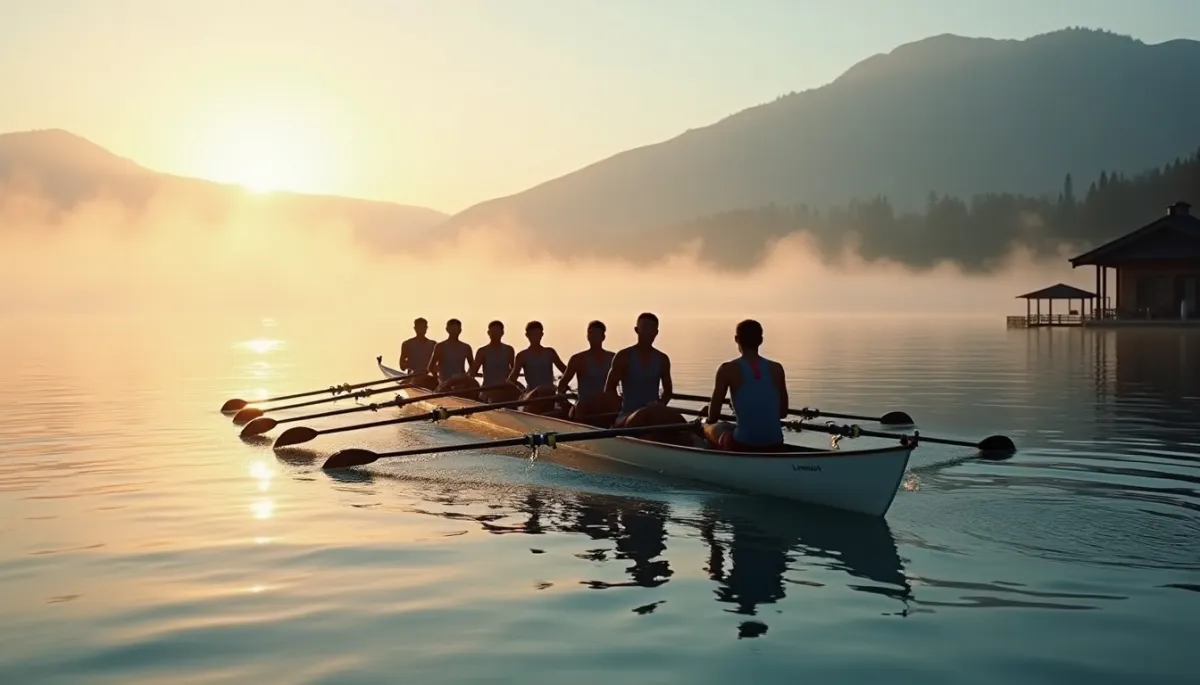 Aviron de haute mer sur un lac : la discipline rigoureuse des clubs nautiques de la Riviera