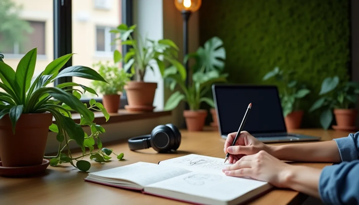 Le design biophilique : intégrer la nature au bureau pour stimuler la créativité