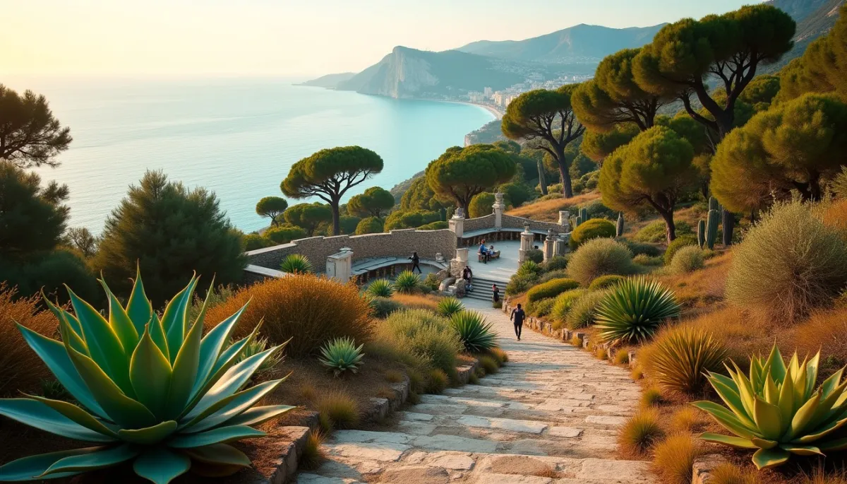 Le jardin exotique d'Èze : des succulentes et un panorama à couper le souffle