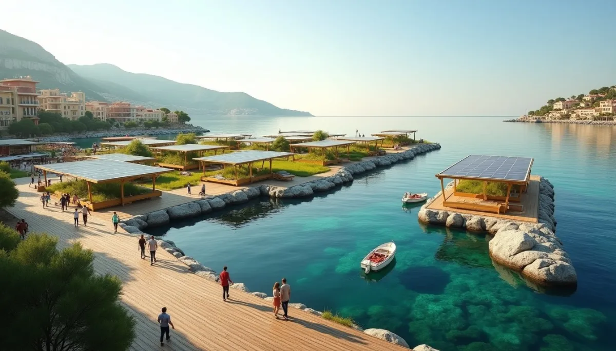 Monaco et l'extension sur la mer : construire un éco‑quartier sur l'eau