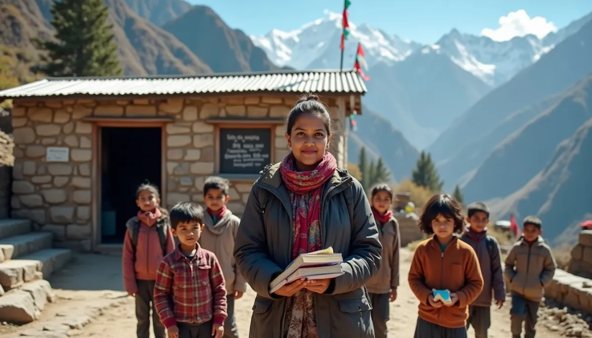 L'institutrice des sommets : comment elle a construit des écoles dans les villages les plus isolés du Népal