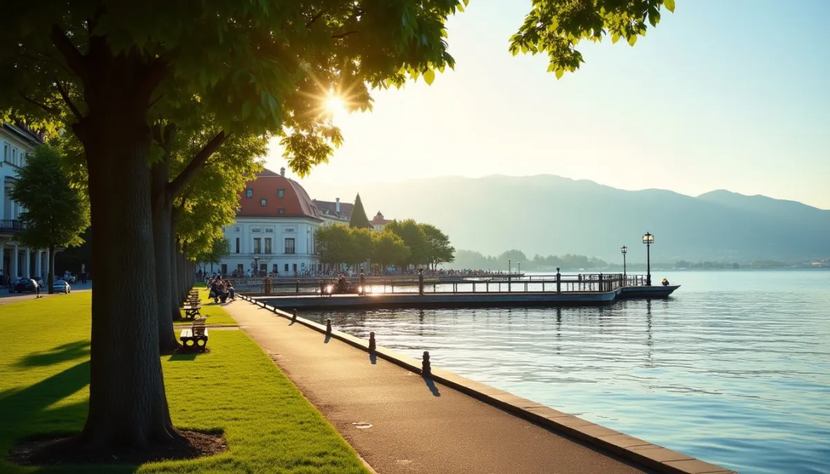 Evian-les-Bains : le charme Belle Époque de la rive sud face à la Riviera suisse
