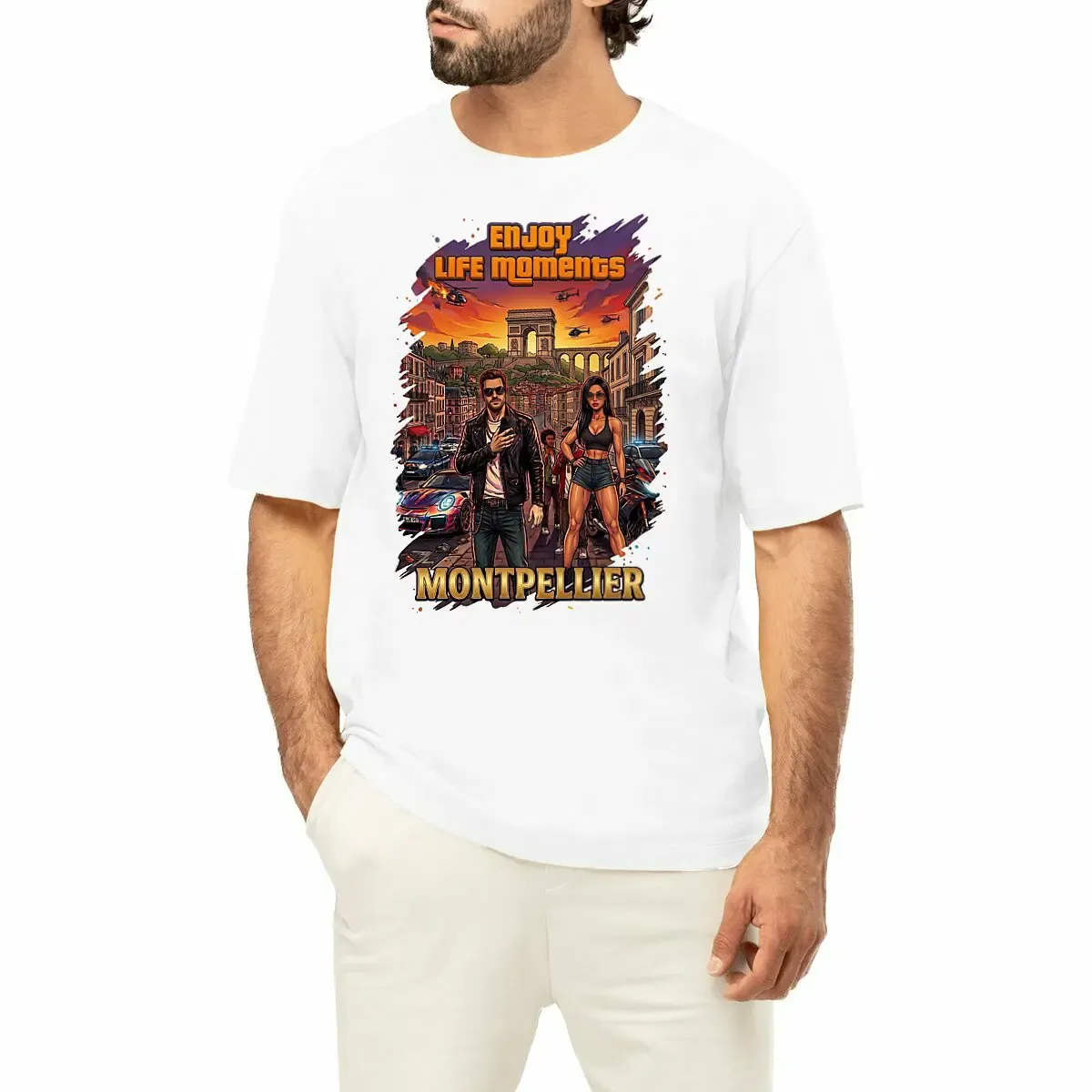 T-shirt Collection GTA Villes de France