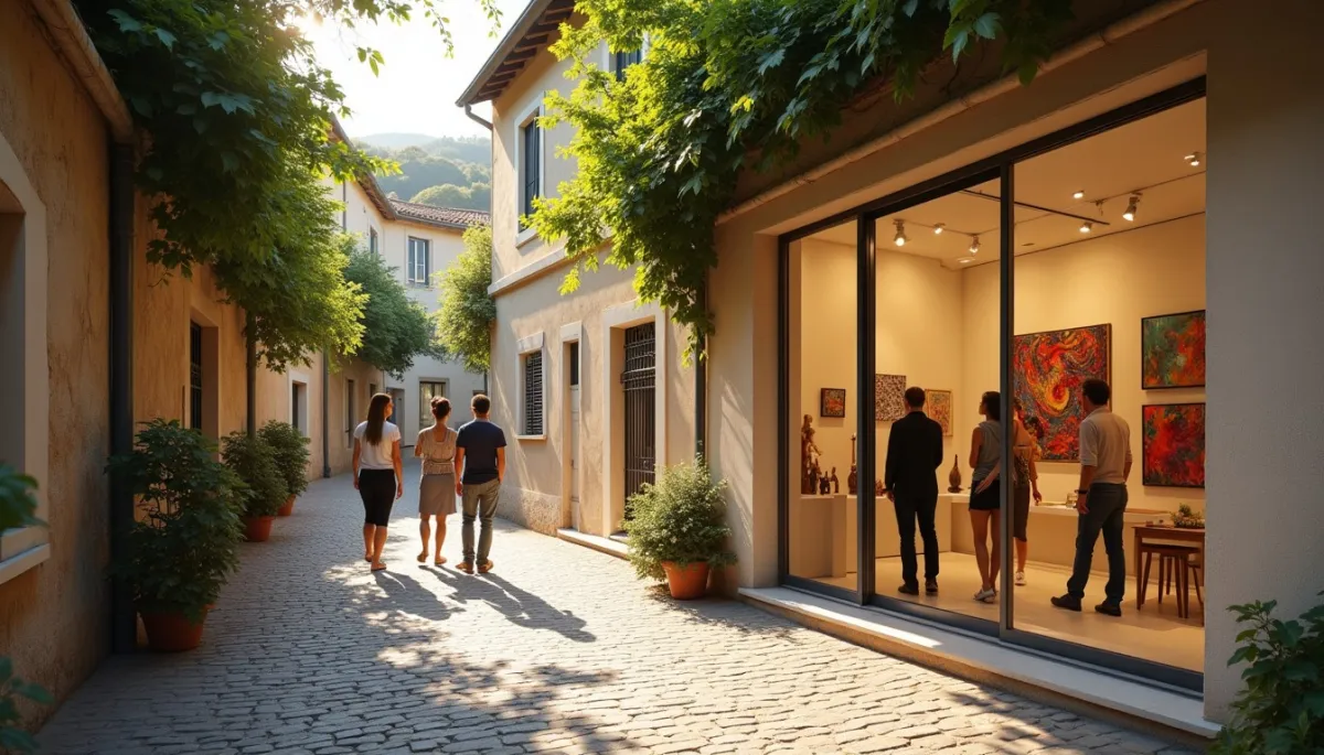 Les galeries d'art contemporain de Mougins : investir dans les talents de demain