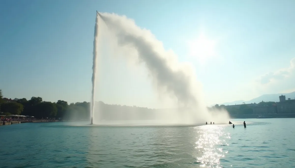 Le jet d'eau de Genève : l'ingénierie hydraulique derrière l'emblème de la région