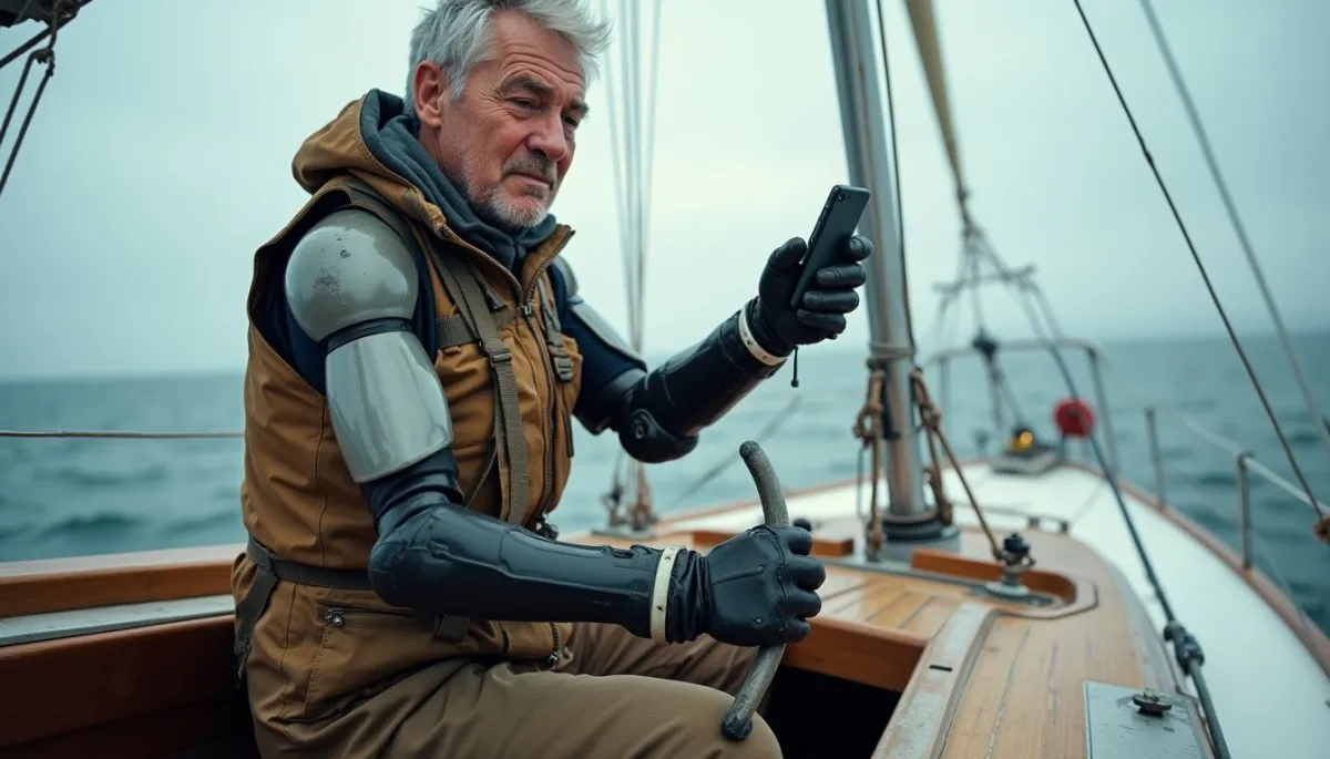 Le skipper sans mains : l'incroyable tour du monde en solitaire et contre vents et marées de Keith White