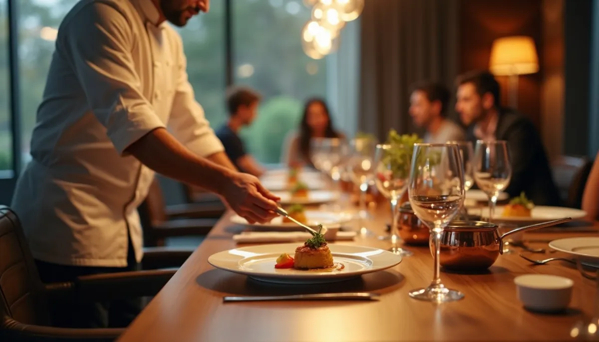 Les chefs privés à domicile : l'expérience du restaurant étoilé dans son propre salon