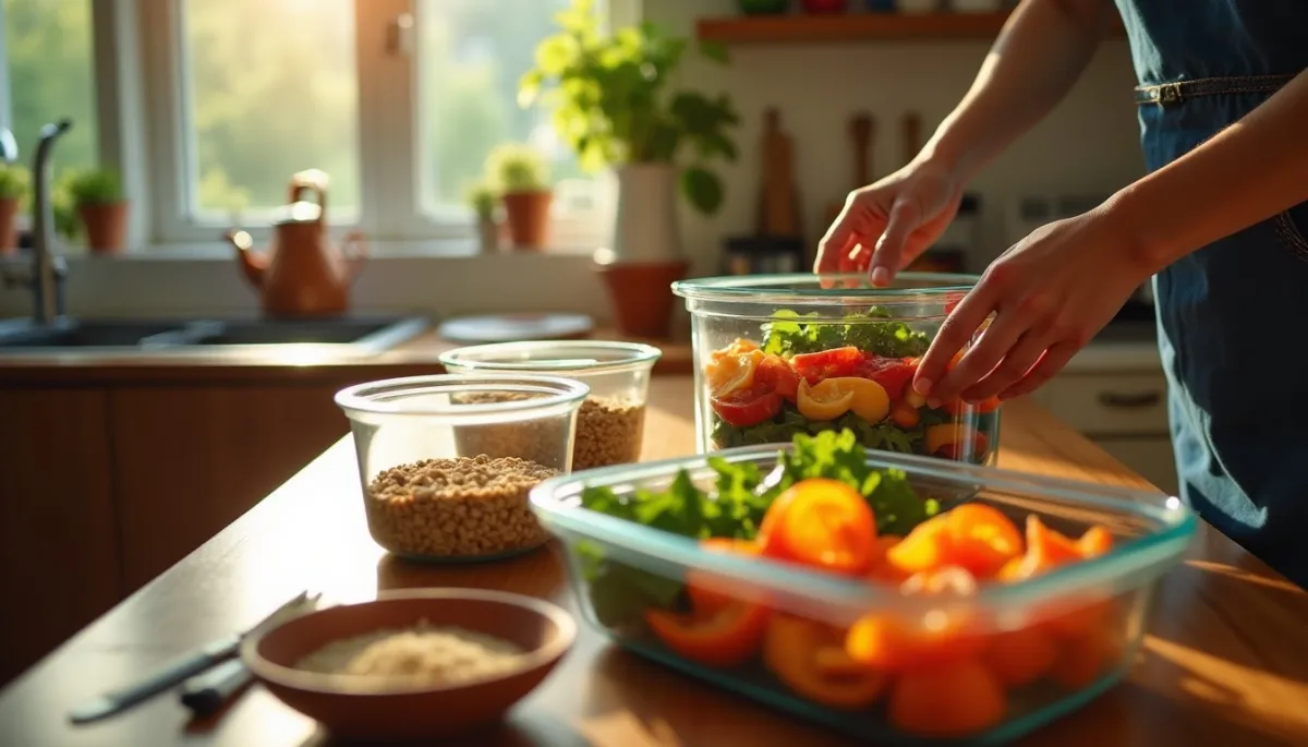 Batch cooking conscient : préparer ses repas de la semaine comme un rituel d'amour de soi