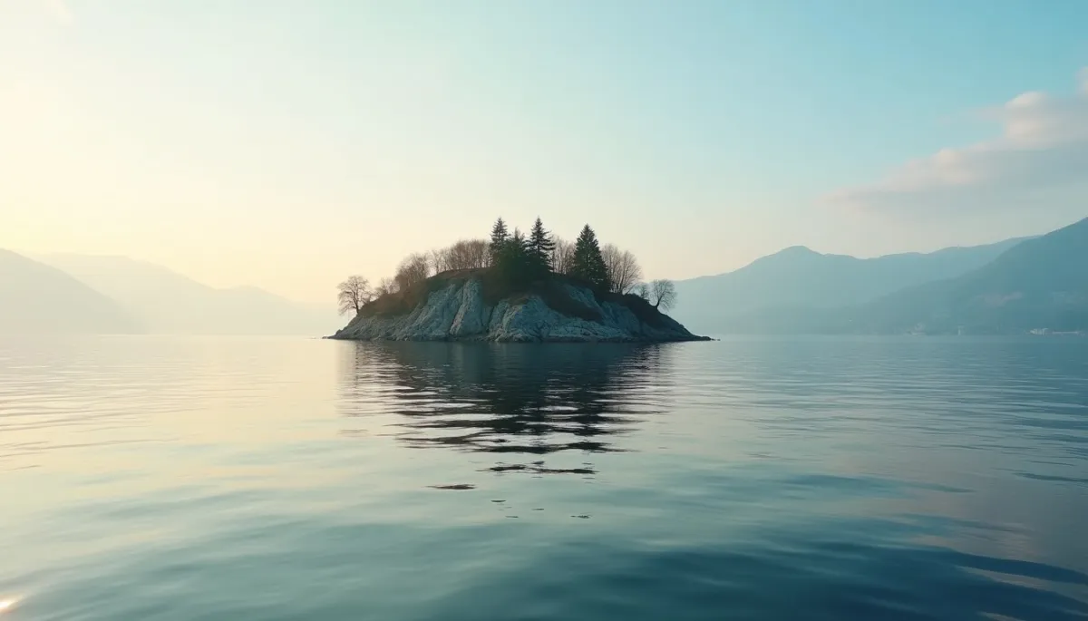 L'île de Peilz : l'histoire fascinante de la seule île naturelle de l'est du Léman