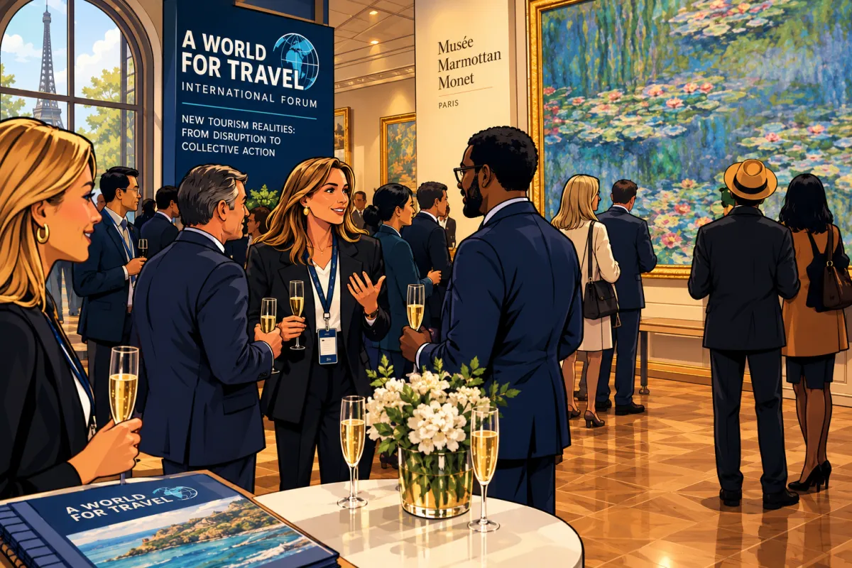 A World for Travel 2026: At the Marmottan Monet Museum, world tourism sketches out its metamorphosis