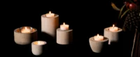 Bougies chauffe-plat en cire d’abeille naturelle - Image 7